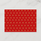 100パックインディアンインスパイアの結婚プレイスカード プレイスカード (裏面)