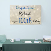 100パーソナライズされた誕生日 横断幕 (トレードショー)