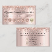 100フラッシュアポイントメントリマインダーバラグリッタードライブ 名刺 (正面/裏面)