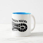 100フリギンマイルズ超走のトレッド ツートーンマグカップ (正面右)