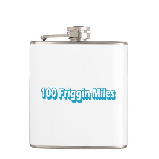 100マイルウルトラランニング フラスク (正面)