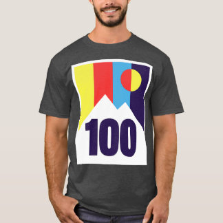 100マイルズマウンテンサンセット Tシャツ