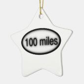 100マイル セラミックオーナメント (左)