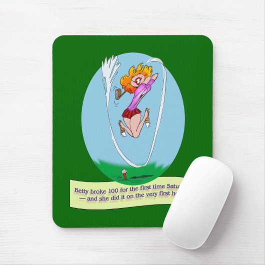 100マウスのブレイク マウスパッド (マウス)