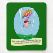 100マウスのブレイク マウスパッド (正面)