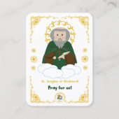 100ミニセントセルギウスのラドネツ神聖カード 名刺 (正面)