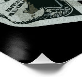 100モダンドル札デザイン ポスター (コーナー)