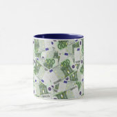 100ユーロ紙幣マグ マグカップ (中央)