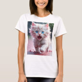 「100リラックス%フィット綿女性のカスタマイズ可能なT-Sh Tシャツ (正面)