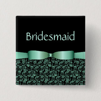 100ロセッテ結婚スのブライドメイドボタン – Aquamari 缶バッジ