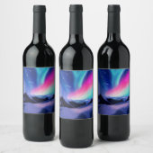 100万のオーロラの夢 ワインラベル (ボトル)