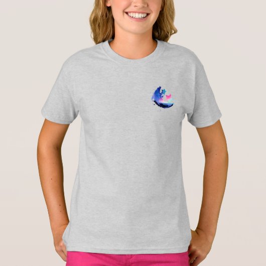 100万のオーロラの夢 Tシャツ (正面)