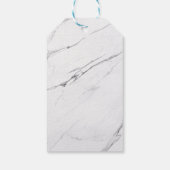 100万のママ |白い大理石の母の日 ギフトタグ (裏面)
