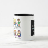 100万の先生。先生贈与 マグカップ (中央)