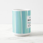 100万の先生。名前をカスタムする贈与 コーヒーマグカップ (中央)