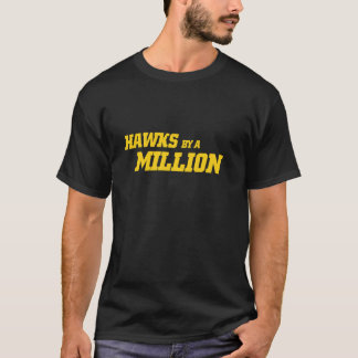 100万の長袖Tシャツのタカ Tシャツ