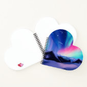 100万ものオーロラ・ドリームズ・ノート ノートブック (内部)