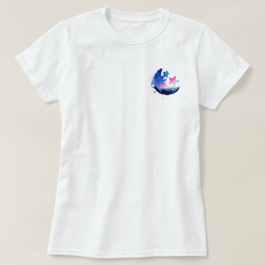 100万ものオーロラ・ドリームズ Tシャツ (デザイン正面)