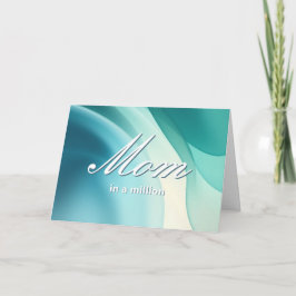 100万アクアの母の日カスタムの挨拶の母 シーズンカード