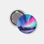 100万オーロラの夢の磁石 マグネット (正面/裏面)