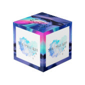 100万オーロラの夢キューブ フォトキューブ (裏面アングル)