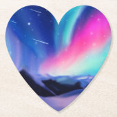 100万オーロラドリームス紙コースター ペーパーコースター (正面)