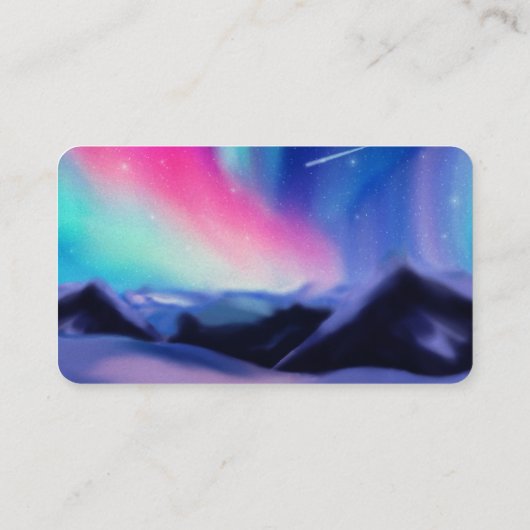 100万オーロラドリームズビジネスカード 名刺 (裏面)