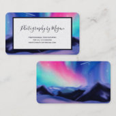 100万オーロラドリームズビジネスカード 名刺 (正面/裏面)