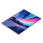 100万オーロラ夢のノート ノートブック (左側)