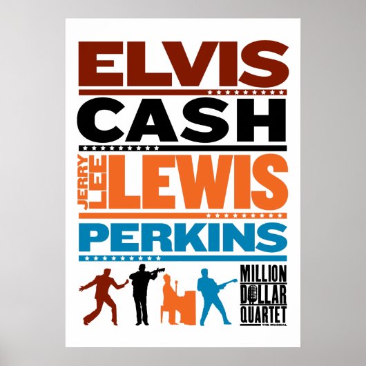 100万ドルのカルテット名 ポスター (正面)