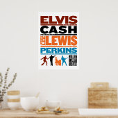 100万ドルのカルテット名 ポスター (キッチン)