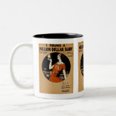 100万ドルのベビー ツートーンマグカップ (左)