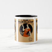 100万ドルのベビー ツートーンマグカップ (中央)