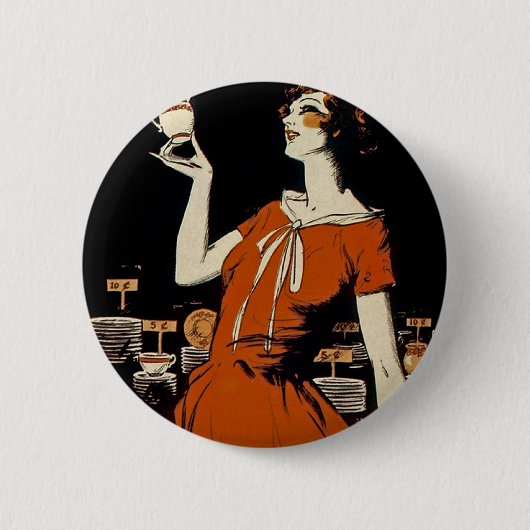 100万ドルのベビー 缶バッジ (正面)