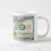 100万ドル札 ジャンボコーヒーマグカップ (右)