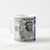 100万ドル紙幣 コーヒーマグカップ (正面左)