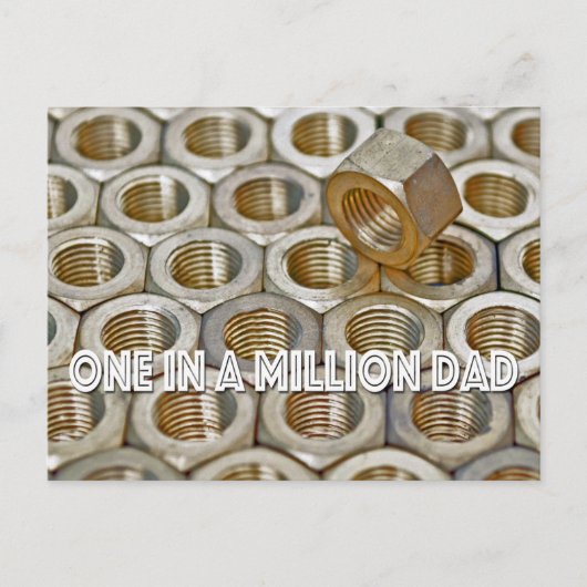 100万ナット・ファーザー・デイの10 ポストカード (正面)