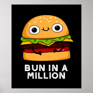 100万バーガーにパンおもしろいプンダークBG ポスター