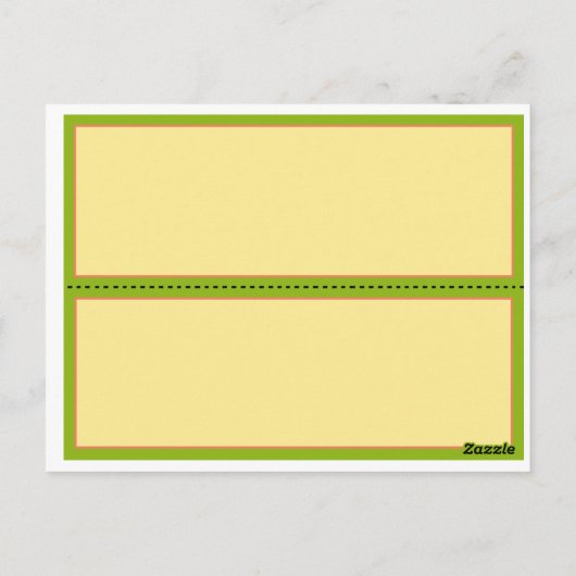 100万ベルのしおりかわいらしはがき ポストカード (裏面)