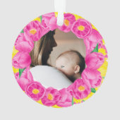 100万ママのピンク1枚 オーナメント (裏面)