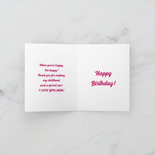 100万人の母親に1人 カード (内部)