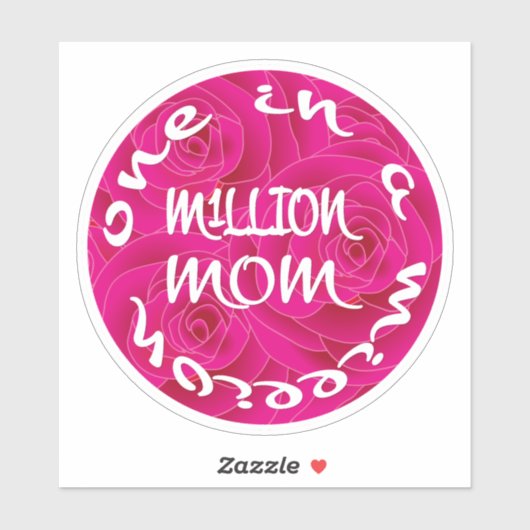 100万人の母親に1人 シール (シート)