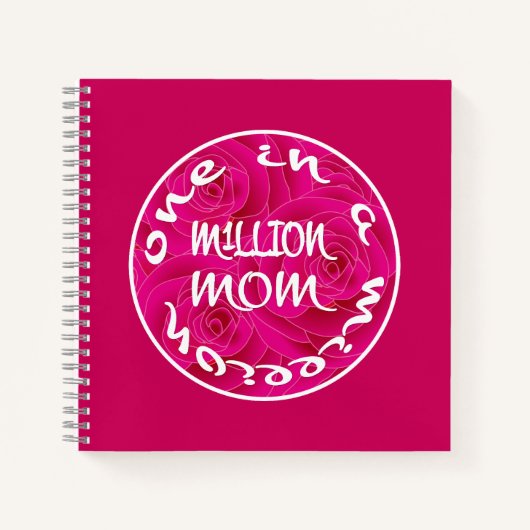 100万人の母親に1人 ノートブック (正面)
