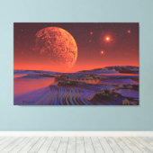 100万光年遠くに キャンバスプリント (インサイチュ (ウッドフロア))