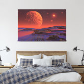 100万光年遠くに キャンバスプリント (インサイチュ (寝室))