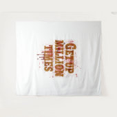 100万回|ギフト最高の感動的品 タペストリー (正面(横))