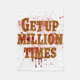 100万回|ギフト最高の感動的品 フリースブランケット