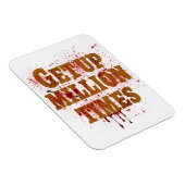 100万回|ギフト最高の感動的品 マグネット (右側)