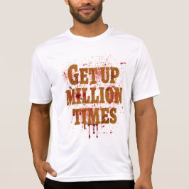 100万回|ギフト最高の感動的品 Tシャツ