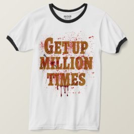 100万回|ギフト最高の感動的品 Tシャツ